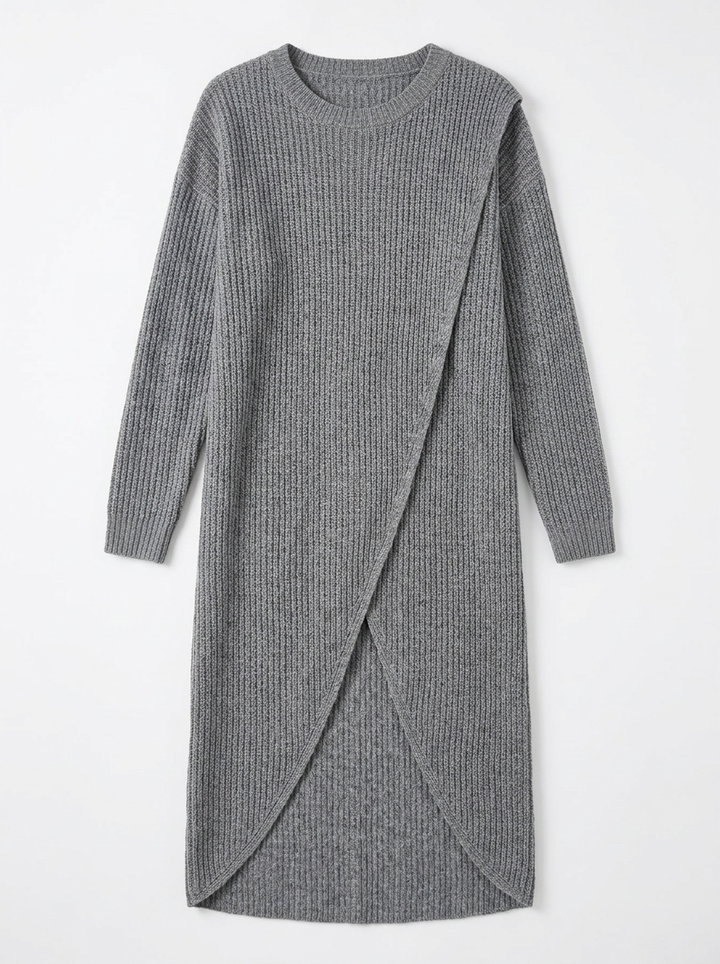 Bondi | Women's Knit Winter Dress Long Sleeve Maxi