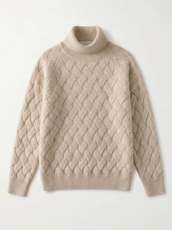 Bondi | Women's Ribbed Fitted Turtleneck Jumper