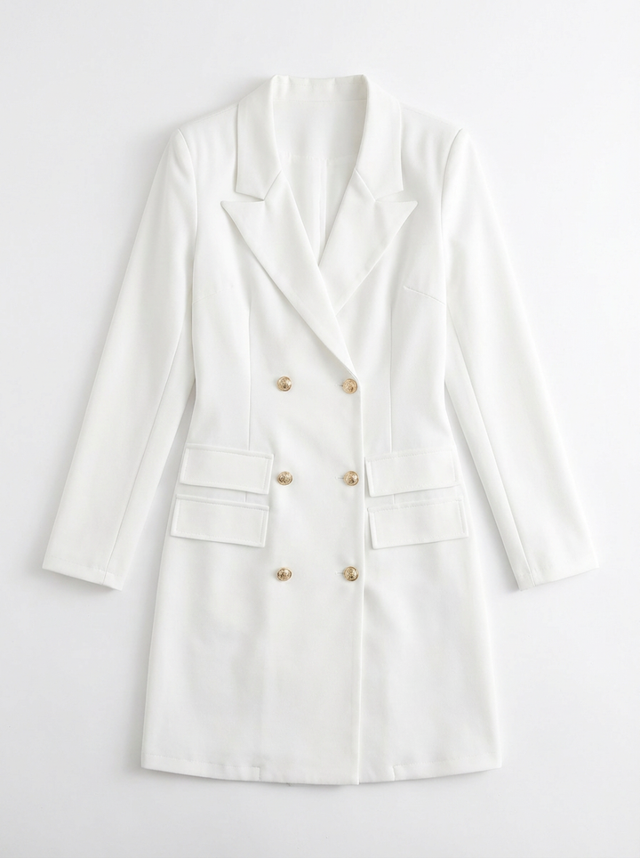 Brielle | Women's Double Breasted Blazer Mini Dress 3