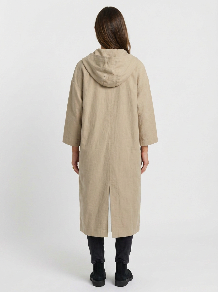 Brunette | Women's Long Trench Coat
