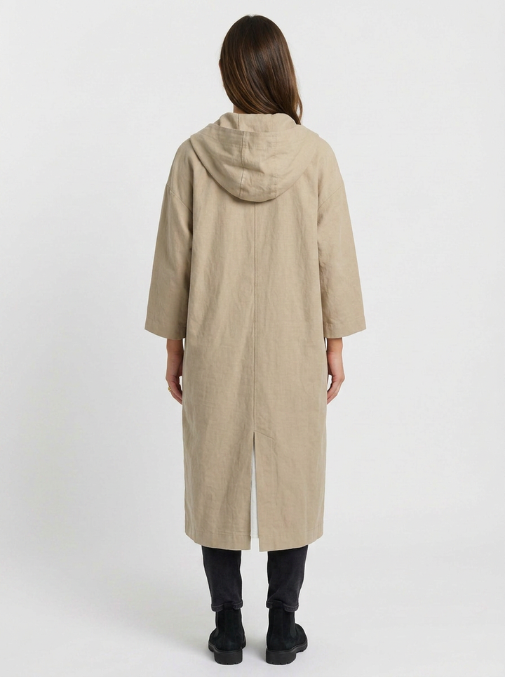 Brunette | Women's Long Trench Coat