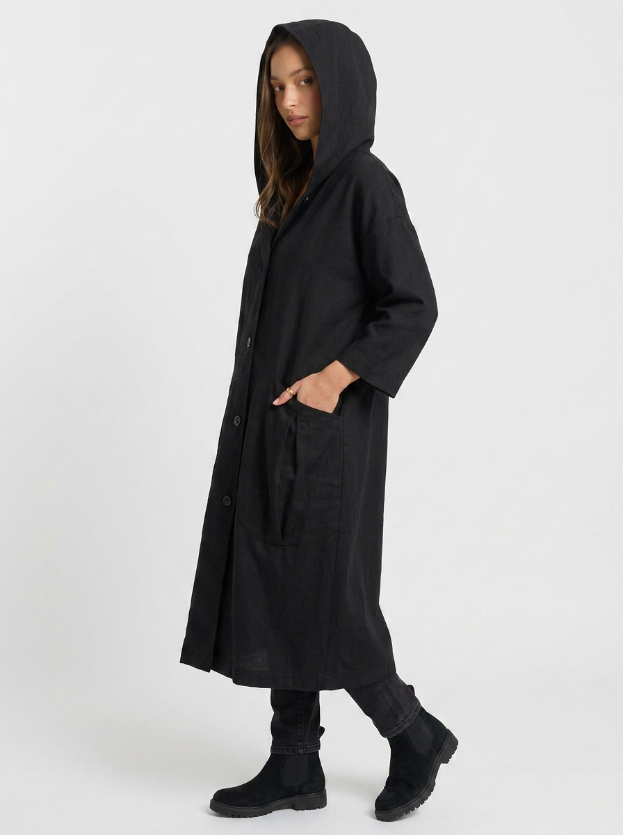 Brunette | Women's Long Trench Coat