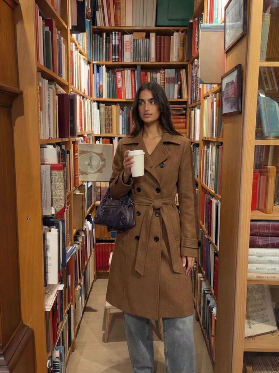 Camilla | Women's Double Breasted Belted Trench Coat 1