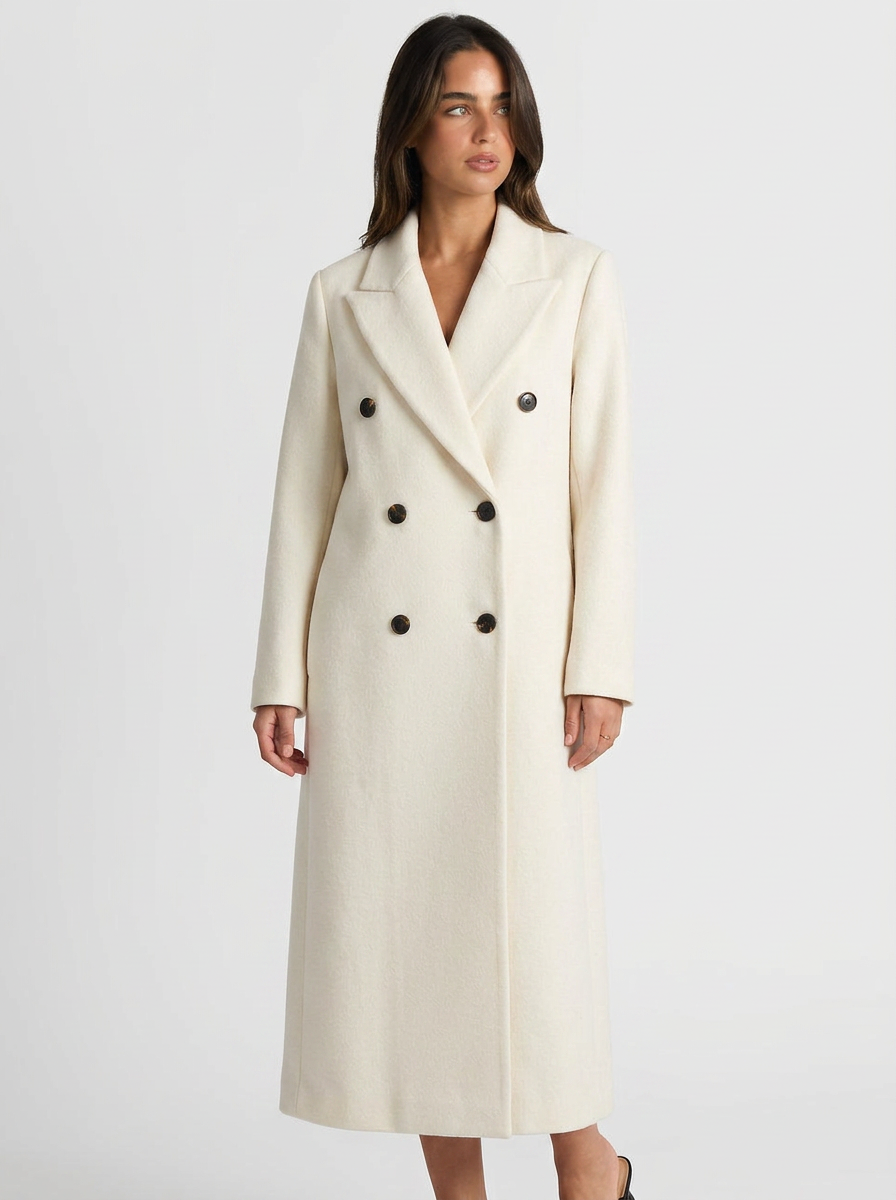 Cassandra | Cappotto Lungo Donna Doppiopetto