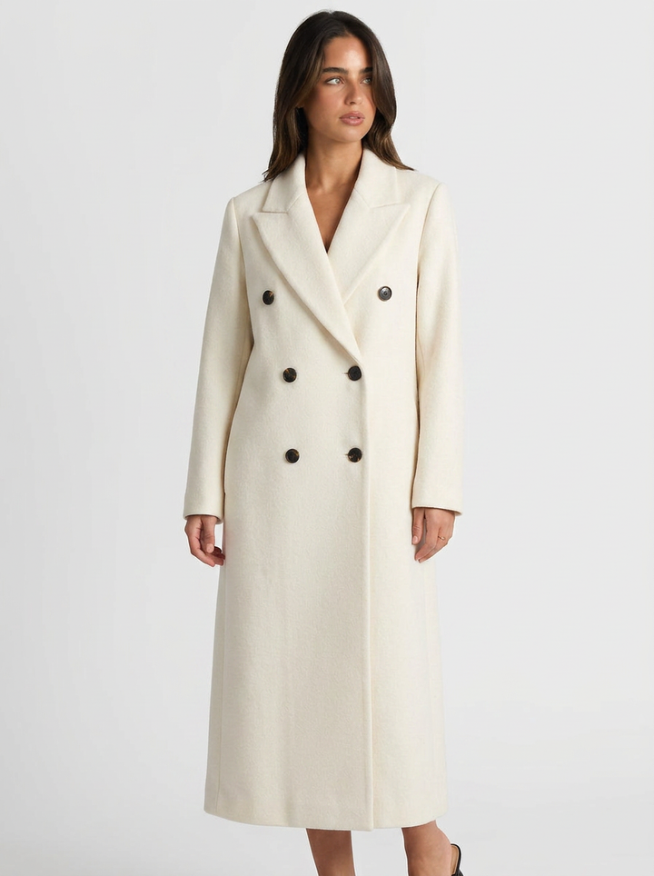 Cassandra | Cappotto Lungo Donna Doppiopetto