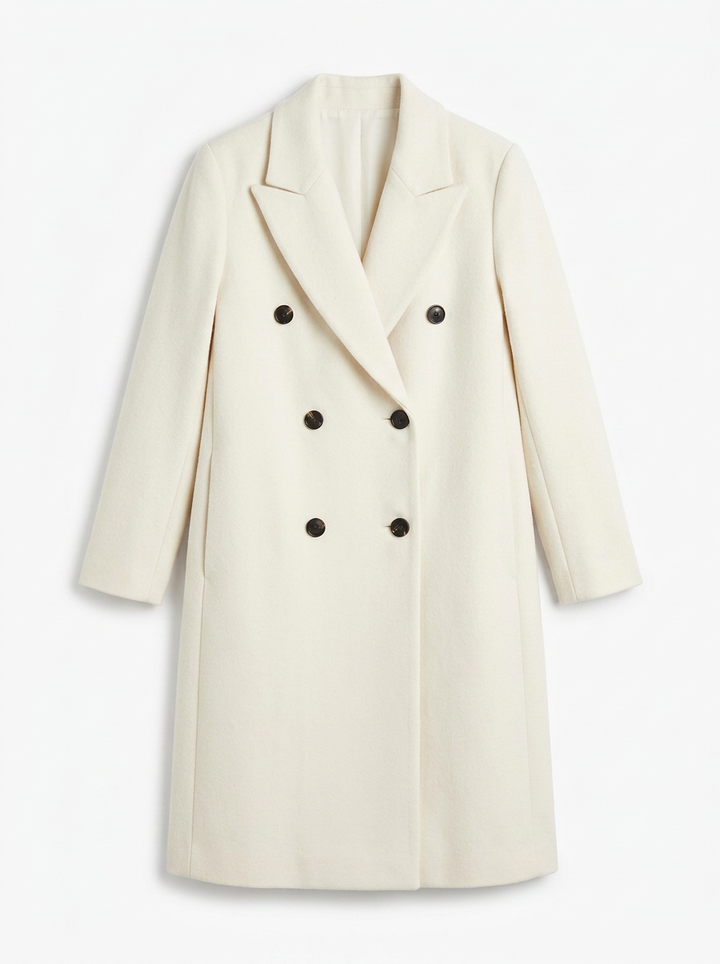 Cassandra | Cappotto Lungo Donna Doppiopetto 4