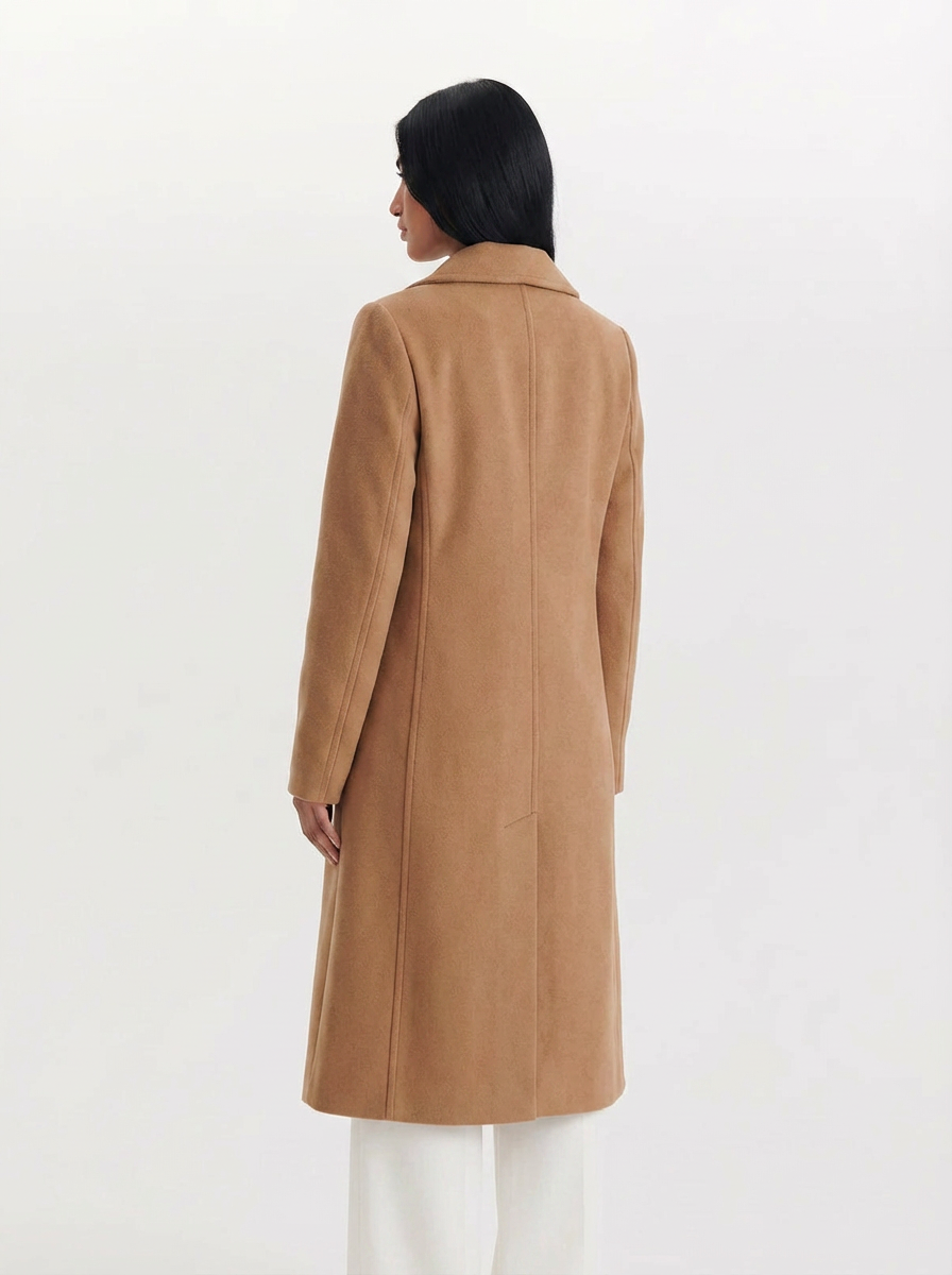 Celeste | Women's Double Breasted Longline Coat 2
