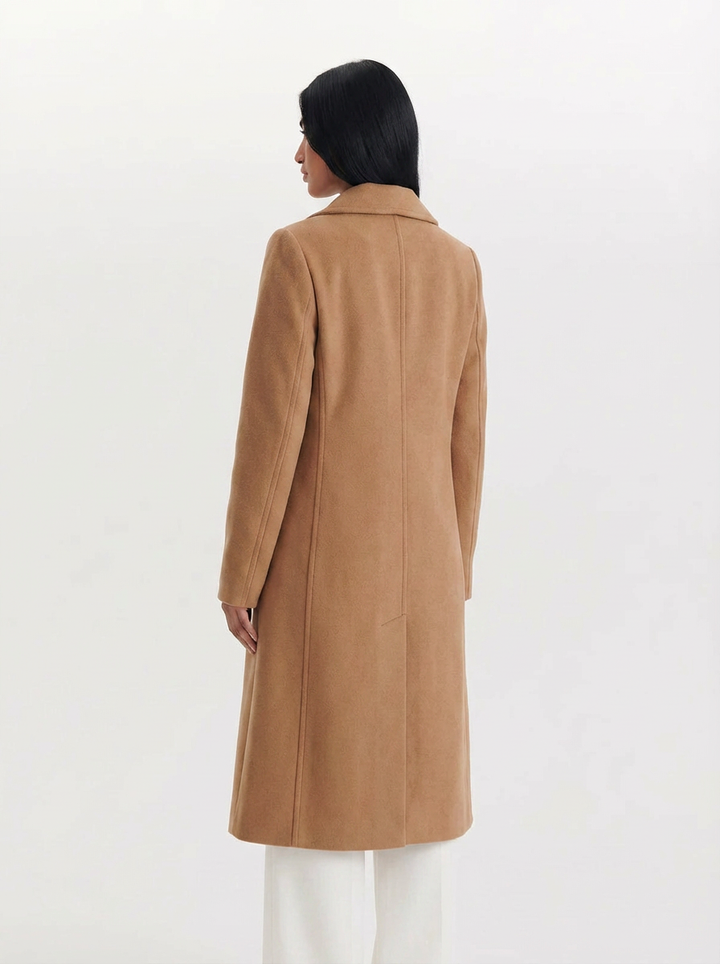 Celeste | Women's Double Breasted Longline Coat 2
