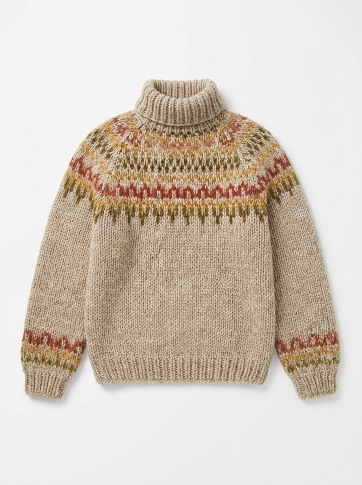 Charlotte | Women's High Collar Knit Turtleneck Jumper