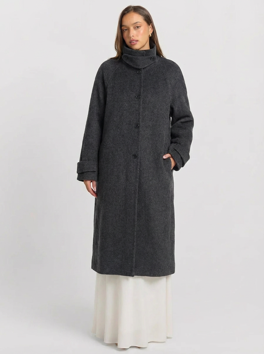 Colette | Women's Oversized Single Breasted Long Coat