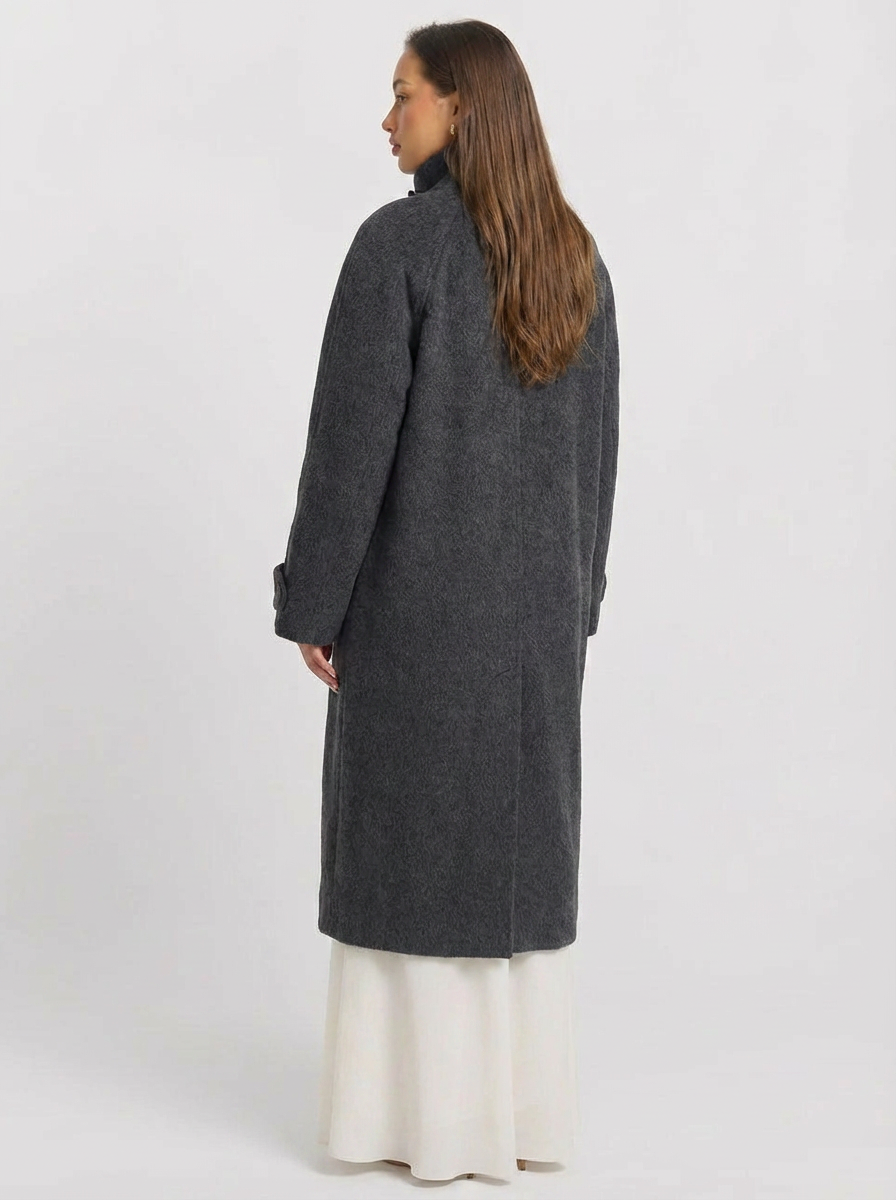 Colette | Women's Oversized Single Breasted Long Coat 2