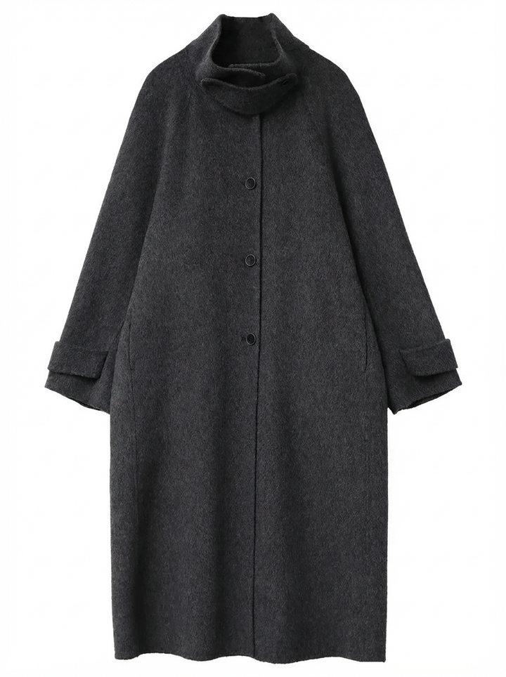 Colette | Women's Oversized Single Breasted Long Coat 3