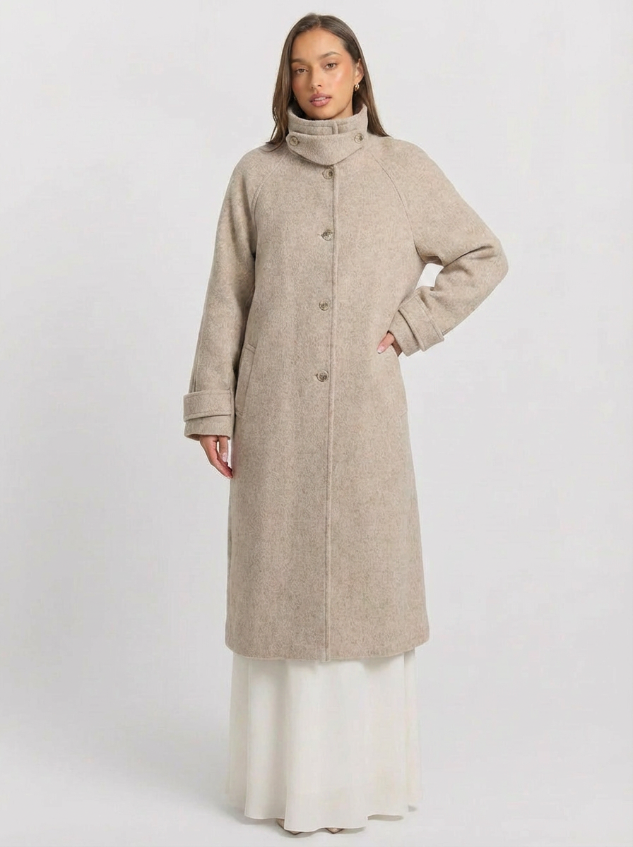 Colette | Women's Oversized Single Breasted Long Coat 5