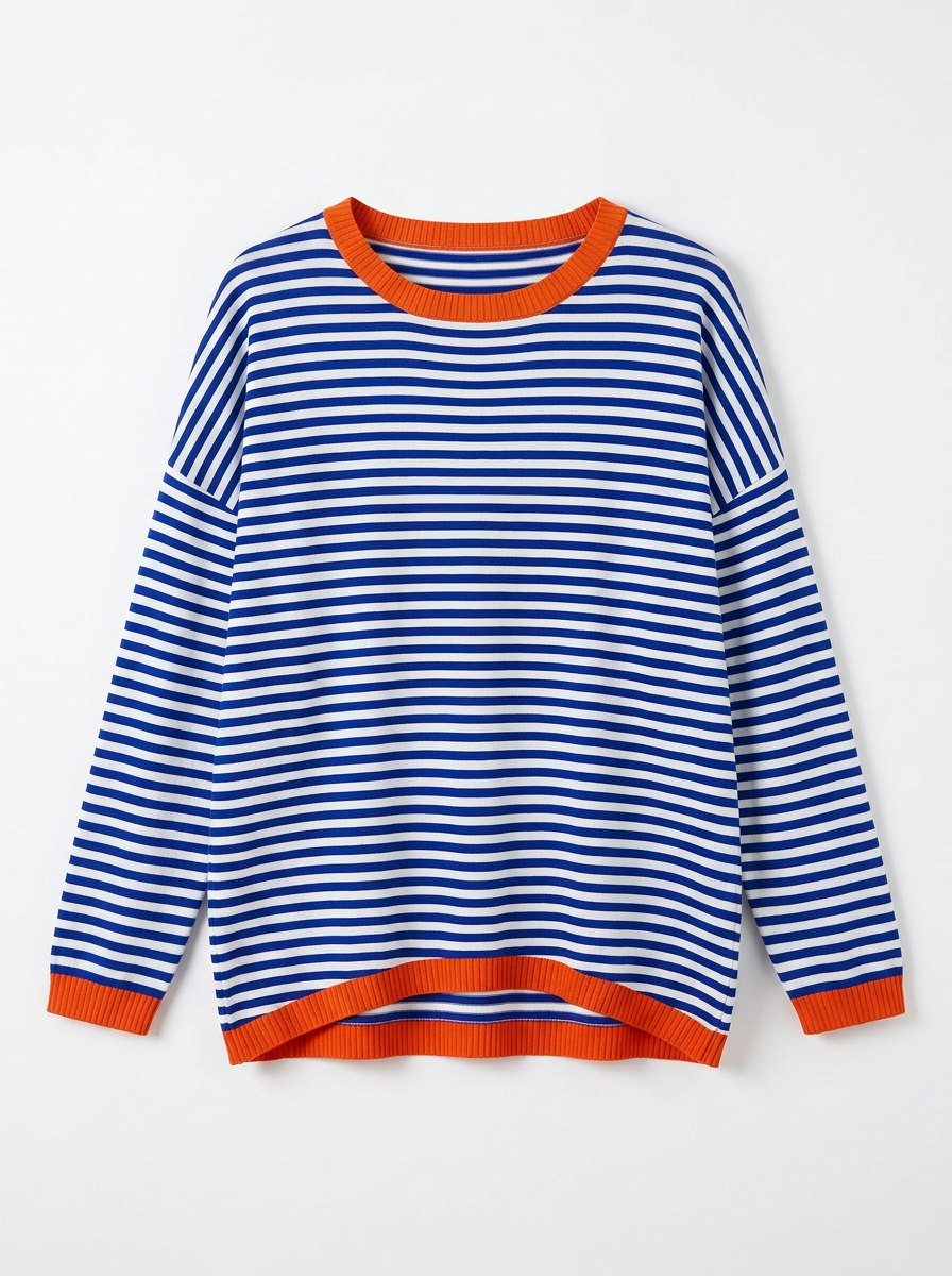 Daphne | Women's Striped Sweatshirt