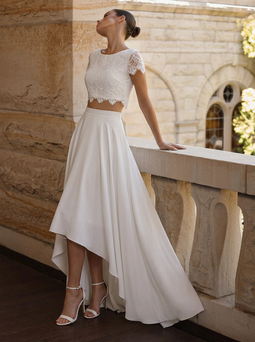 Eden | Two-Piece Wedding Dress
