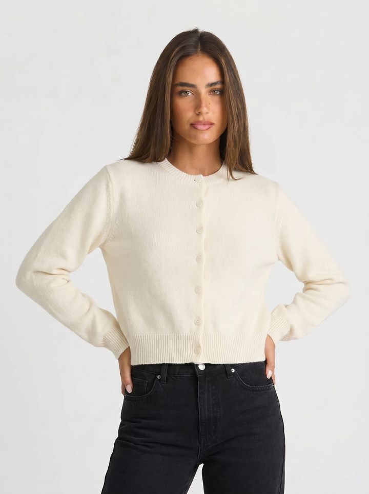 Eden | Women's Cropped Knit Cardigan