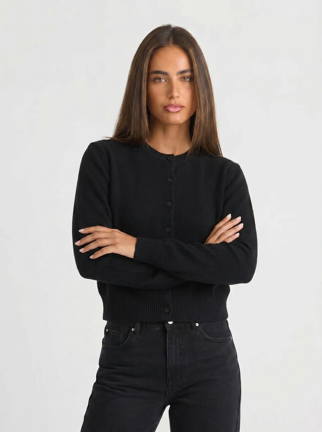 Eden | Women's Cropped Knit Cardigan