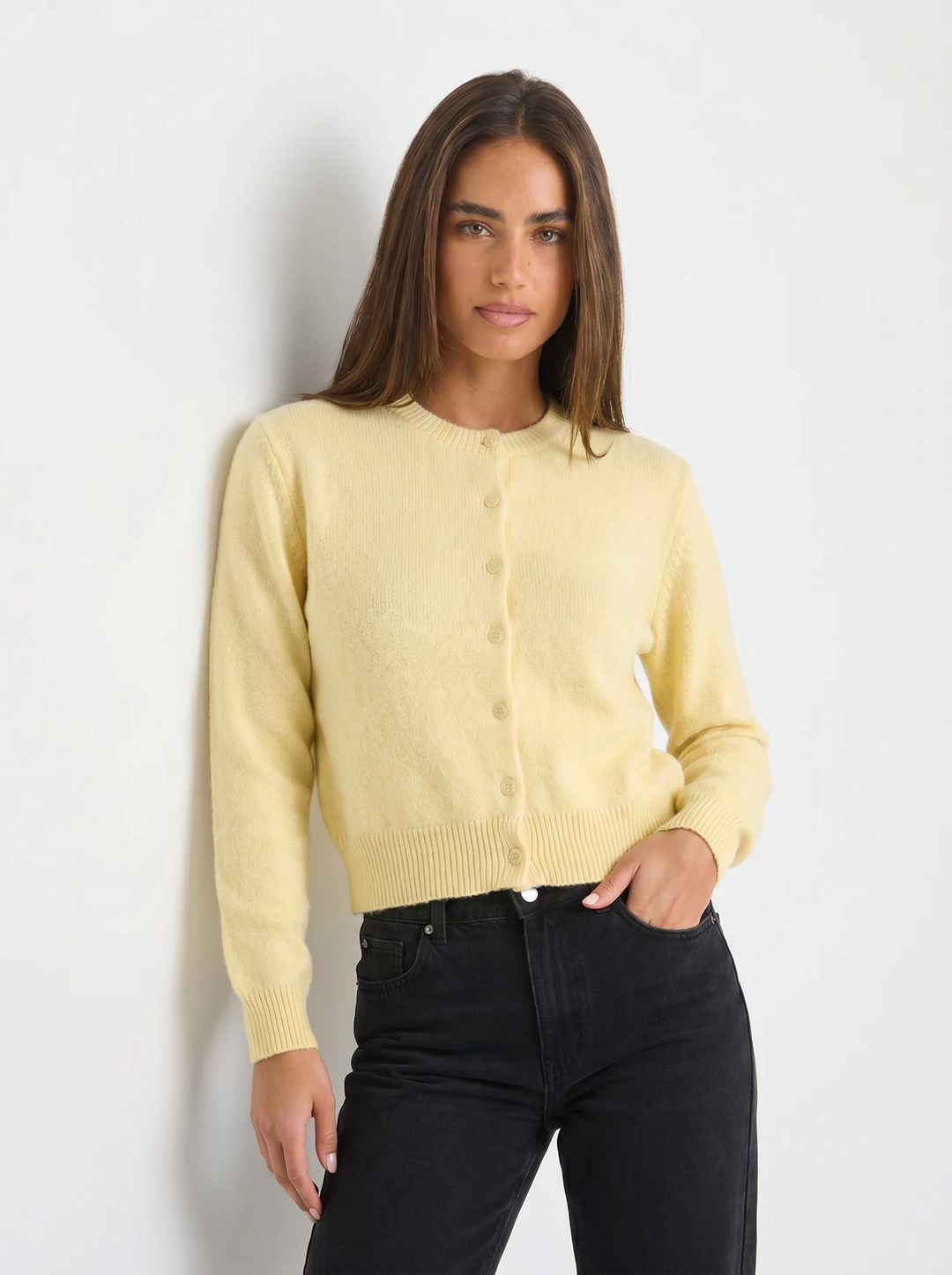 Eden | Women's Cropped Knit Cardigan