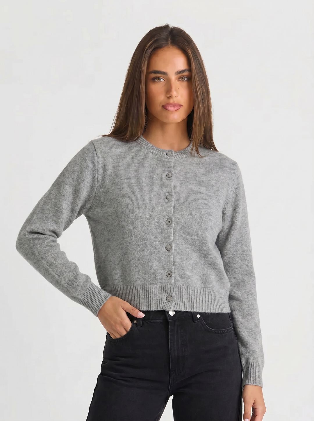 Eden | Women's Cropped Knit Cardigan
