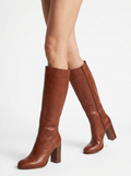 Eden | Women's Knee High Boots with Block Heel