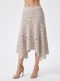 Ella | Crochet Midi Skirt