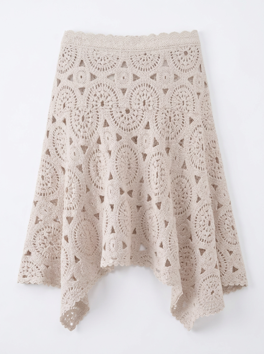 Ella | Crochet Midi Skirt