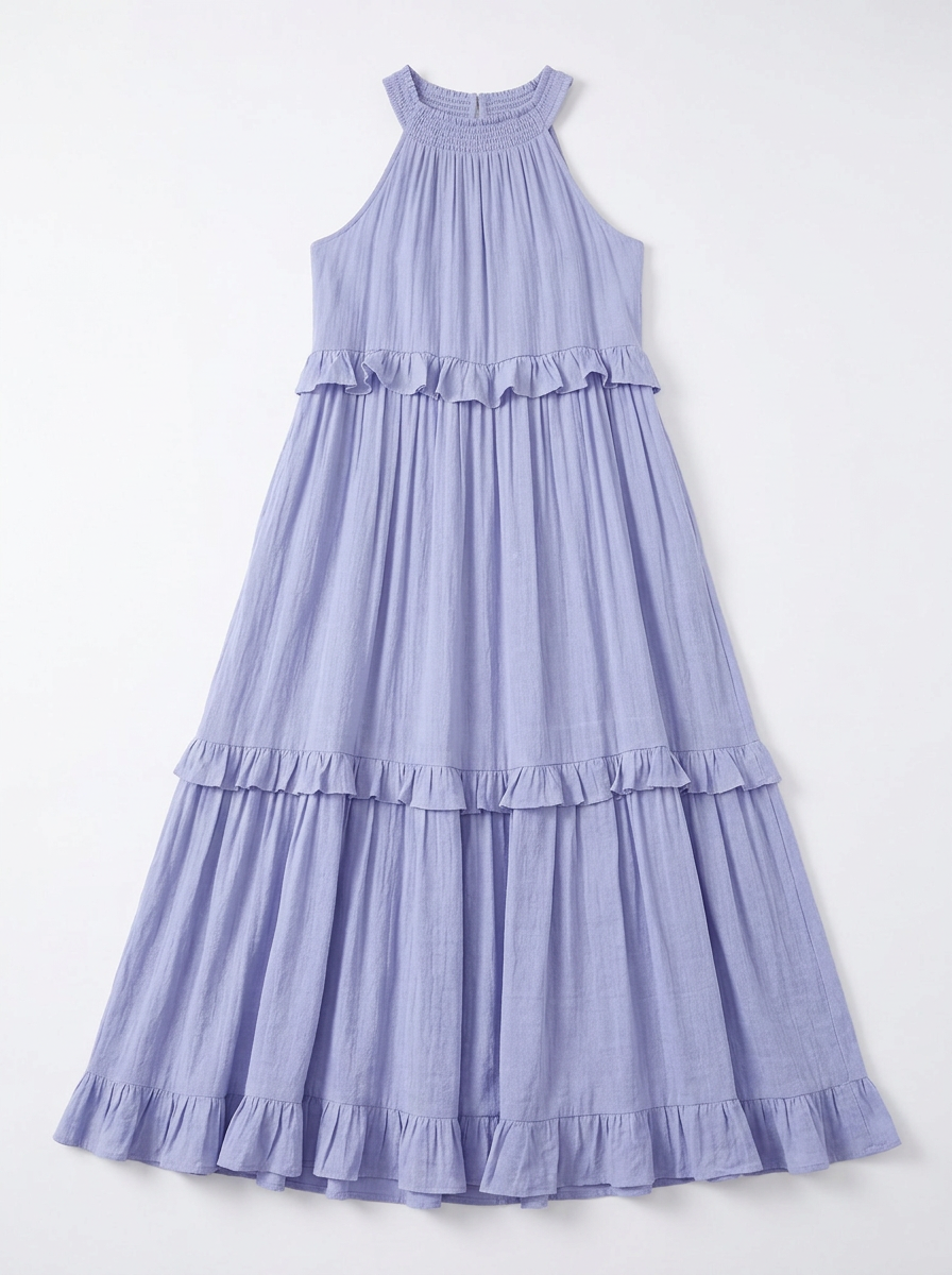 Evie | Tiered Ruffle Maxi Dress