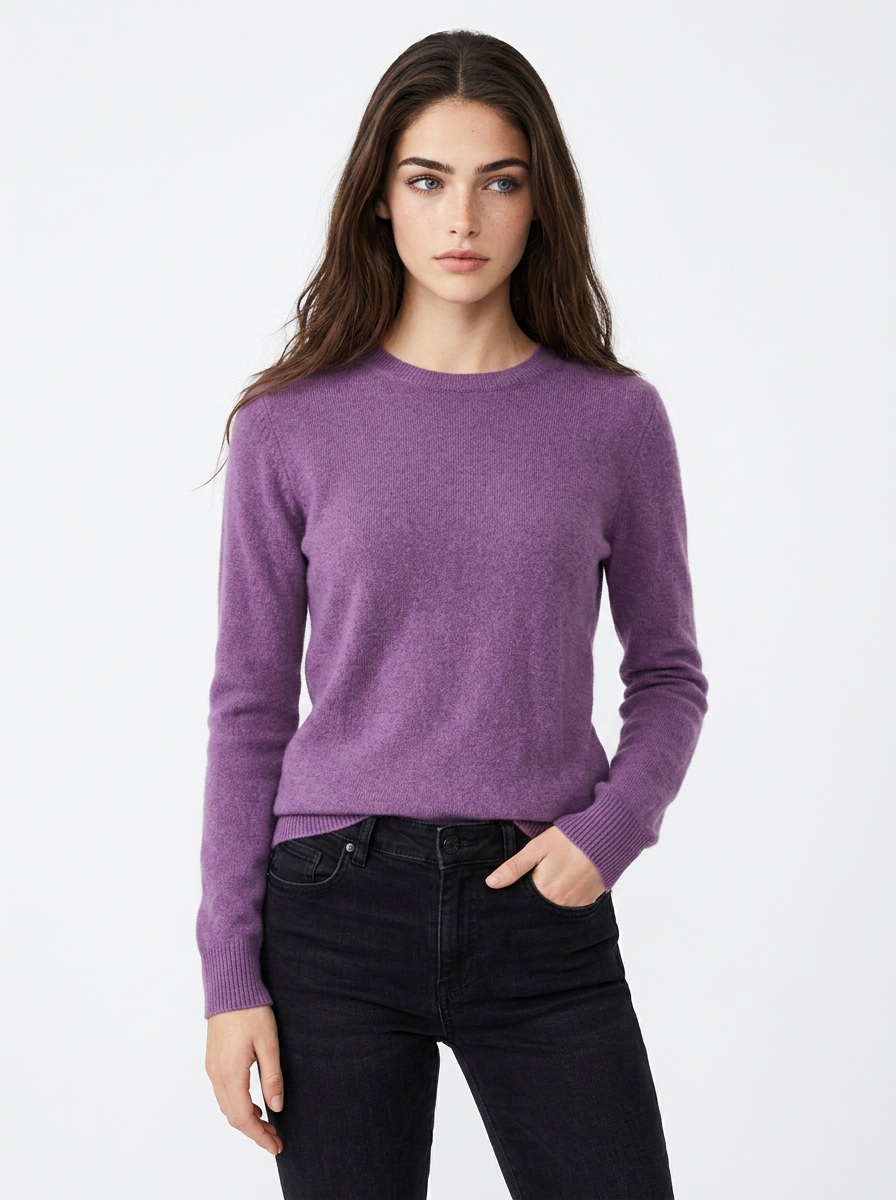 Evie | Women's Crew Neck Knit Jumper