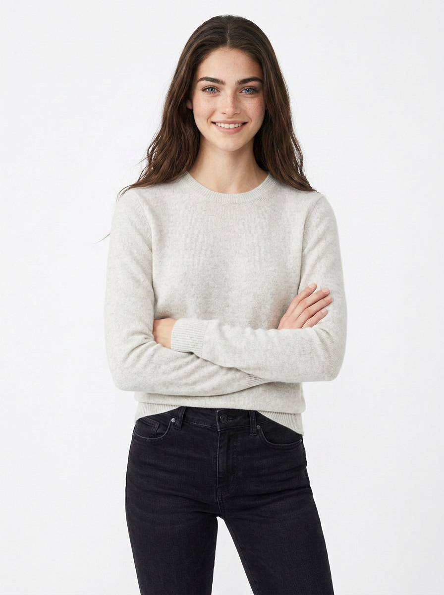 Evie | Women's Crew Neck Knit Jumper