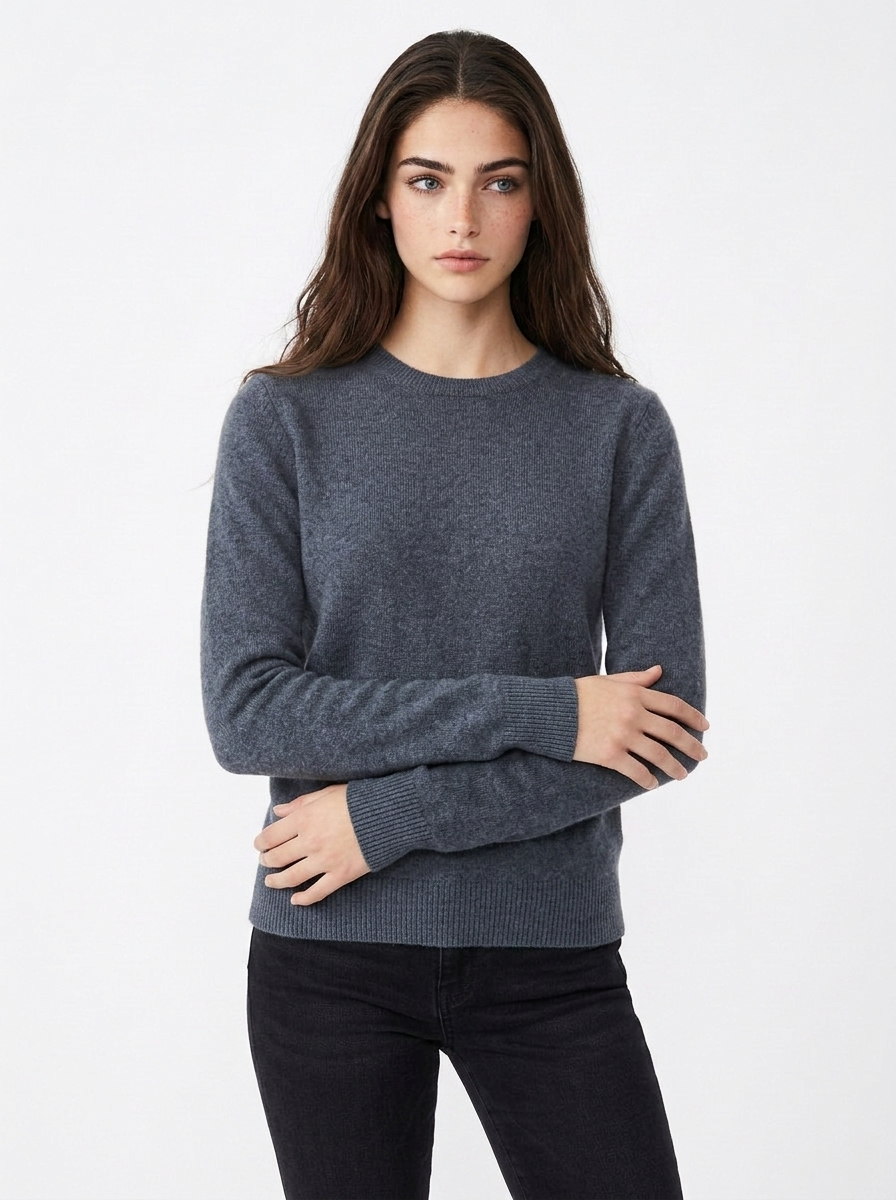 Evie | Women's Crew Neck Knit Jumper
