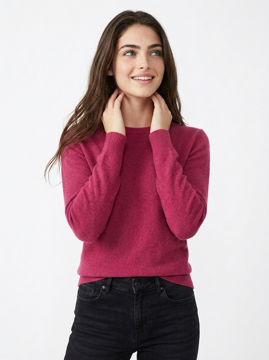 Evie | Women's Crew Neck Knit Jumper
