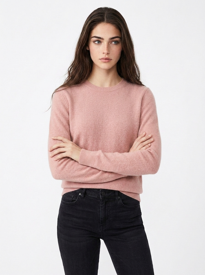 Evie | Women's Crew Neck Knit Jumper