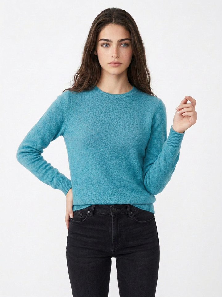 Evie | Women's Crew Neck Knit Jumper
