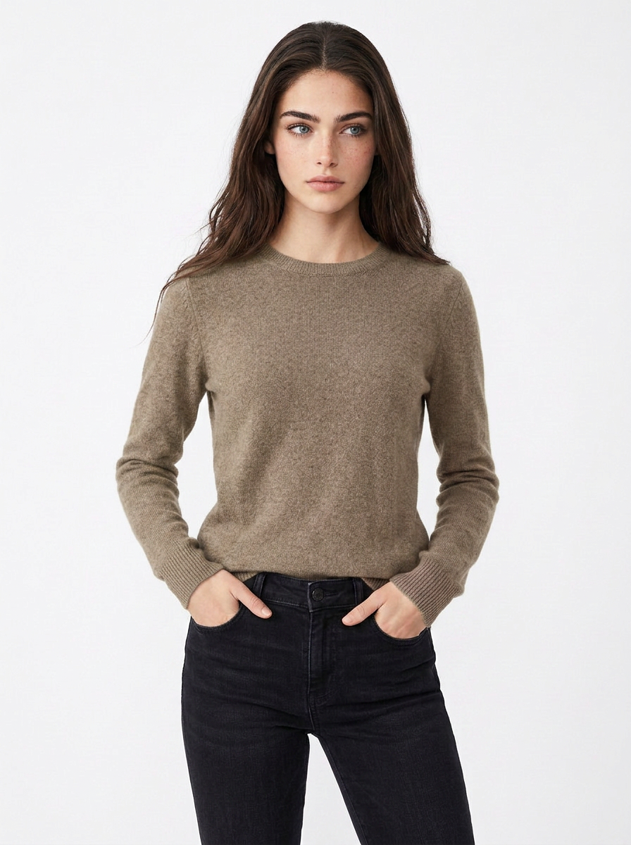 Evie | Women's Crew Neck Knit Jumper