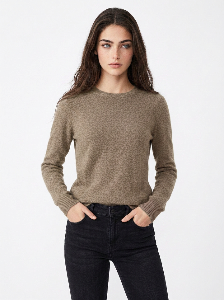 Evie | Women's Crew Neck Knit Jumper