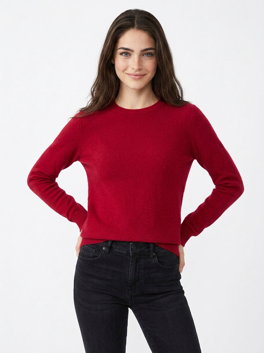 Evie | Women's Crew Neck Knit Jumper