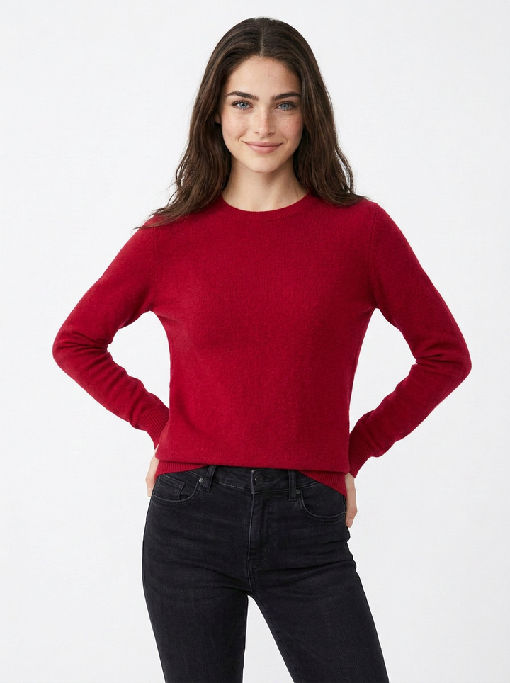 Evie | Women's Crew Neck Knit Jumper