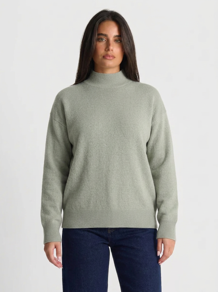 Evie | Women's Mock Turtleneck Jumper