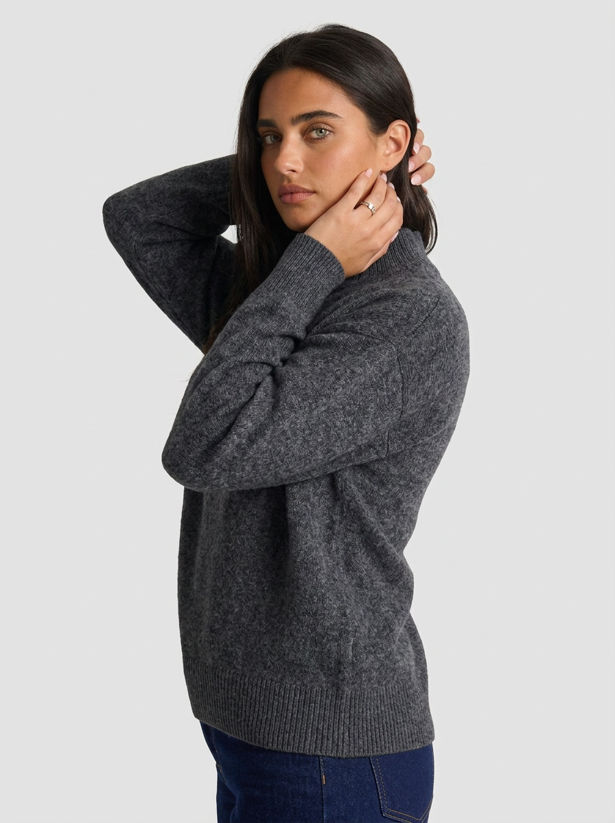 Evie | Women's Mock Turtleneck Jumper