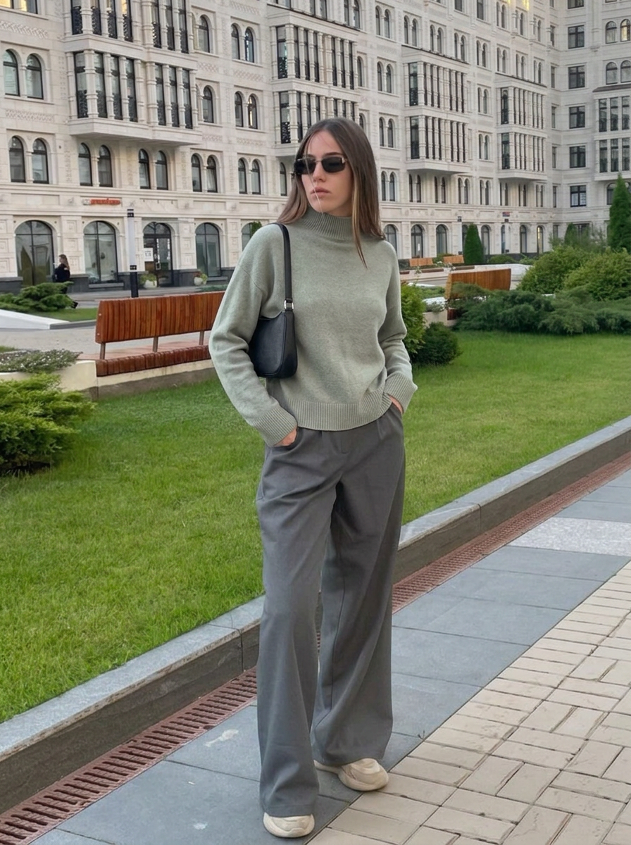 Evie | Women's Mock Turtleneck Jumper