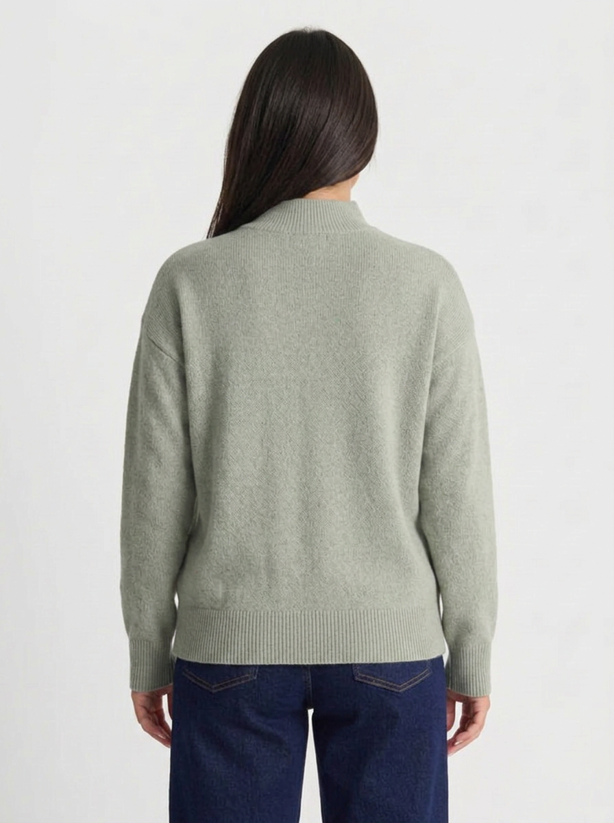 Evie | Women's Mock Turtleneck Jumper
