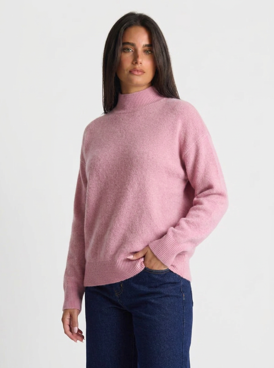 Evie | Women's Mock Turtleneck Jumper