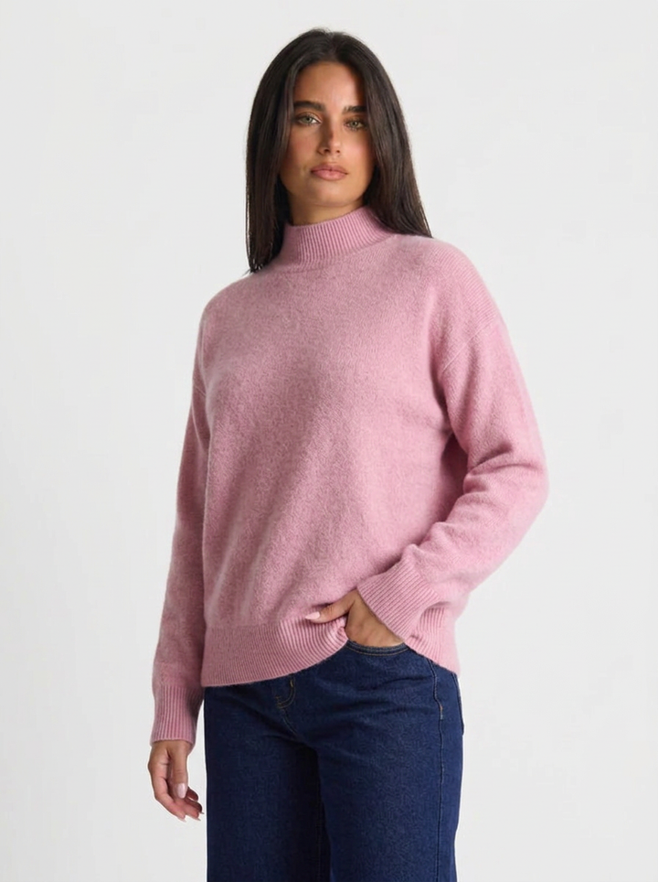 Evie | Women's Mock Turtleneck Jumper