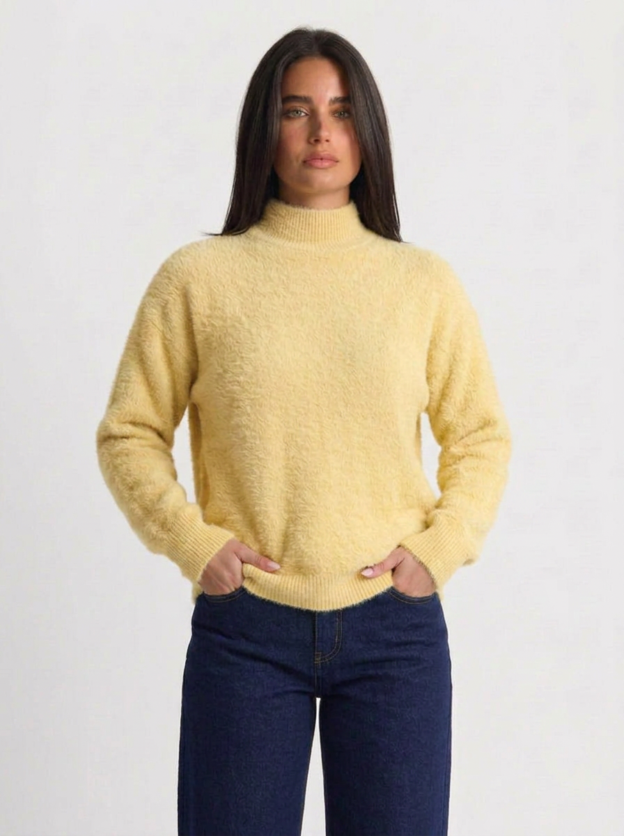 Evie | Women's Mock Turtleneck Jumper