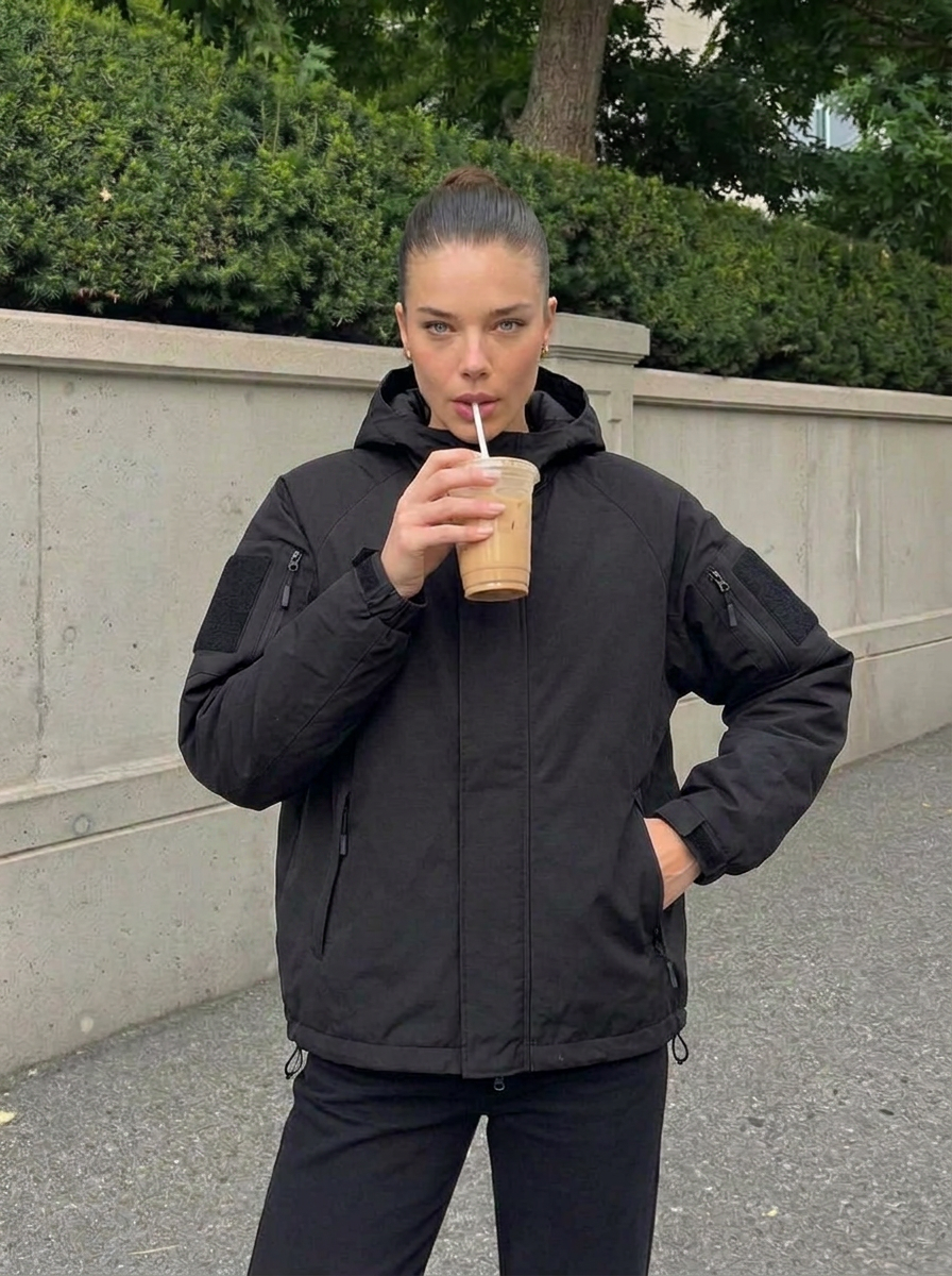 Evie | Women's Oversized Hooded Jacket 1