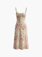 Floral Print Cami Midi Dress | Florentis