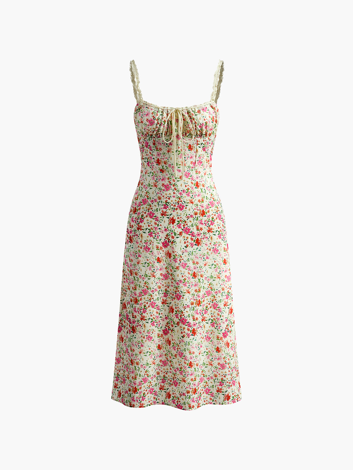 Floral Print Cami Midi Dress | Florentis