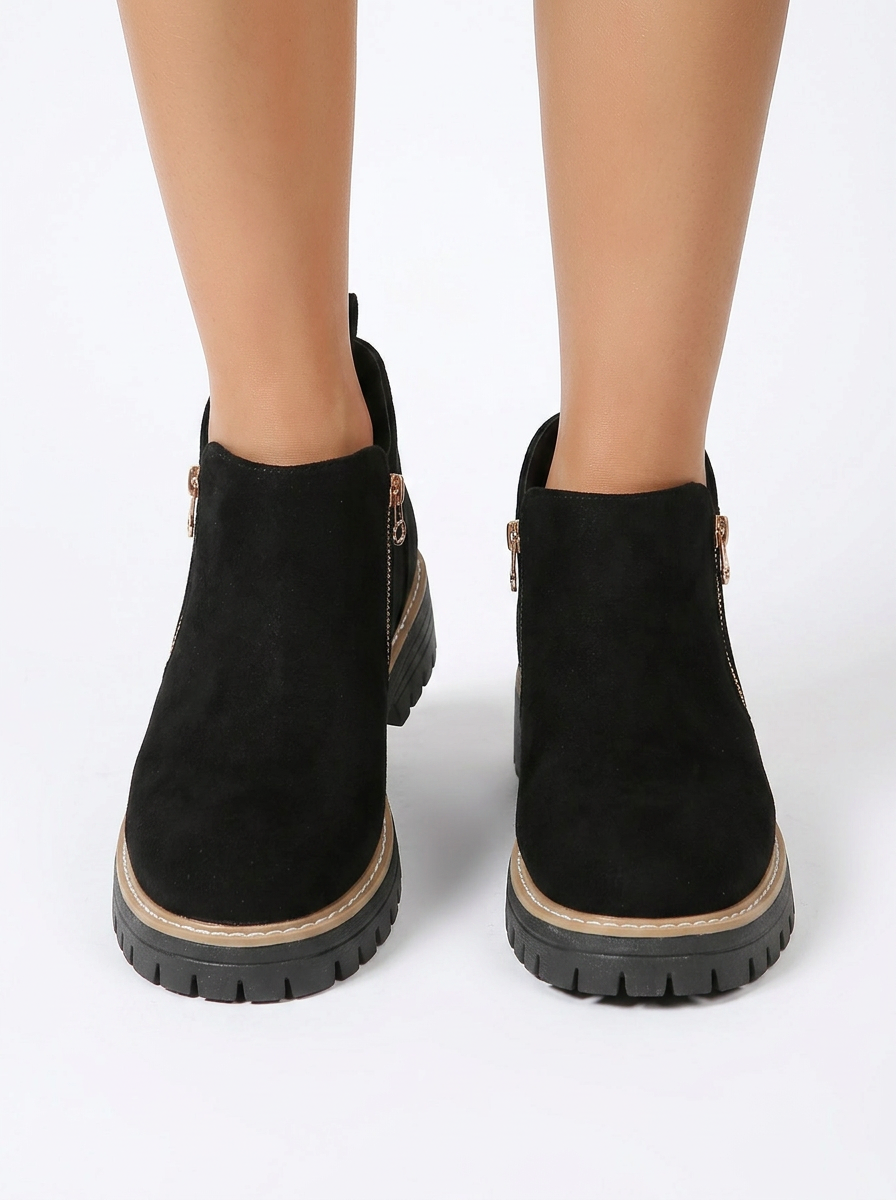 Frankie | Women's Chelsea Boots with Platform Sole