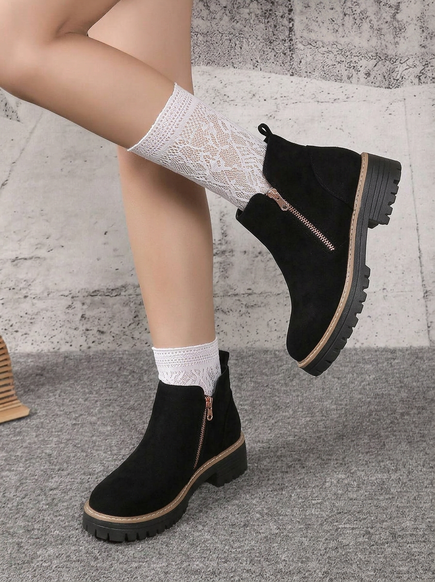 Frankie | Women's Chelsea Boots with Platform Sole