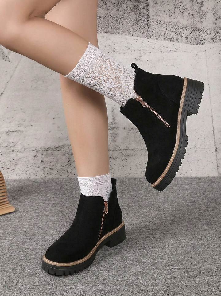 Frankie | Women's Chelsea Boots with Platform Sole